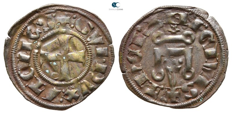 Gui II de La Roche AD 1287-1308. 
Denier AR

20 mm., 0,70 g.



very fine