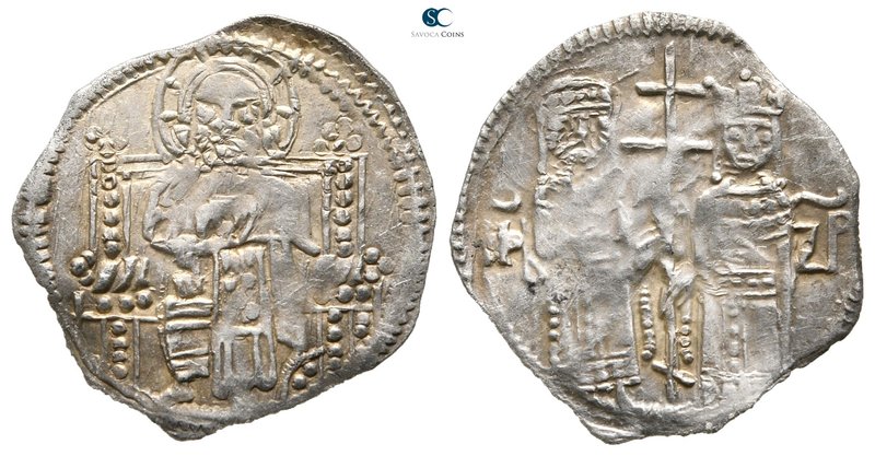 Stefan Uroš IV Dušan AD 1345-1355. Uncertain mint
Dinar AR

20 mm., 0,96 g.
...
