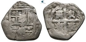 Mexico. Mexico City.  AD 1556-1598. Philipp II (?). 2 Reales AR