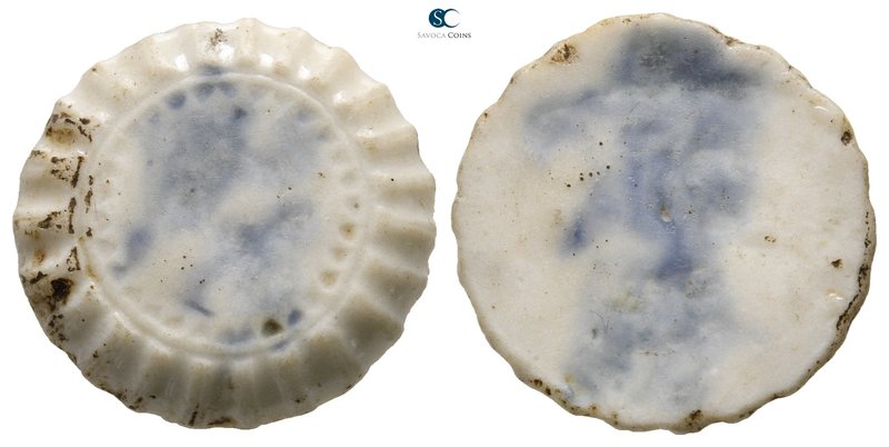 Thailand. Siam. after AD 1820.
Porcelain token

20 mm., 2,29 g.



very f...