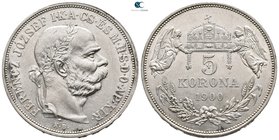 Hungary. Franz Joseph AD 1848-1916. 5 Korona 1900