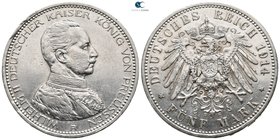 Germany. Preussen. Wilhelm II AD 1891-1918. 5 Mark 1914