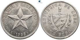 Cuba.  AD 1933. 1 Peso