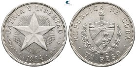 Cuba.  AD 1934. 1 Peso
