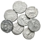 Lot of ca. 8 greek drachms / SOLD AS SEEN, NO RETURN!very fine