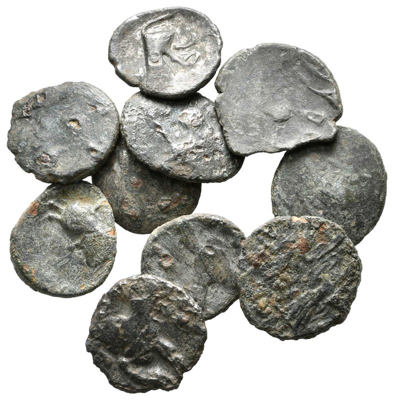 Lot of ca. 10 celtic coins / SOLD AS SEEN, NO RETURN!

nearly very fine