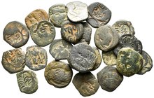 Lot of ca. 24 greek bronze coins / SOLD AS SEEN, NO RETURN!very fine