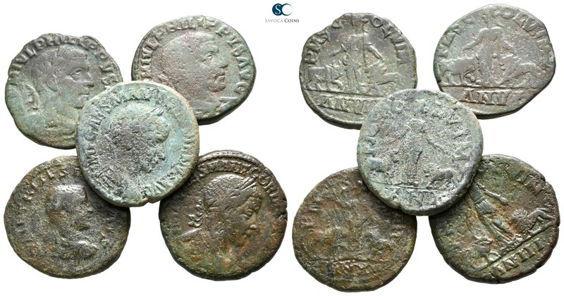 Lot of ca. 5 roman provincial bronze coins / SOLD AS SEEN, NO RETURN!

very fi...