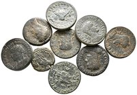 Lot of ca. 9 roman provincial bronze coins / SOLD AS SEEN, NO RETURN!very fine