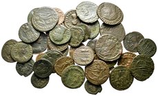 Lot of ca. 38 roman bronze coins / SOLD AS SEEN, NO RETURN!very fine