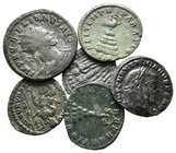 Lot of ca. 6 roman bronze coins / SOLD AS SEEN, NO RETURN!very fine