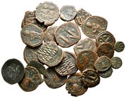 Lot of ca. 25 byzantine bronze coins / SOLD AS SEEN, NO RETURN!very fine