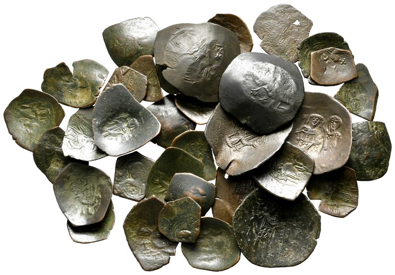 Lot of ca. 35 byzantine skyphates / SOLD AS SEEN, NO RETURN!

nearly very fine