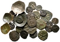 Lot of ca. 30 byzantine bronze coins / SOLD AS SEEN, NO RETURN!very fine