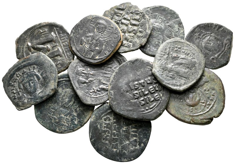 Lot of ca. 12 byzantine bronze coins / SOLD AS SEEN, NO RETURN!

very fine