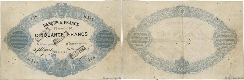 Country : FRANCE 
Face Value : 50 Francs type 1868 Indices Noirs Faux 
Date : ...
