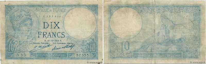 Country : FRANCE 
Face Value : 10 Francs MINERVE Faux 
Date : (1926) 
Period/...
