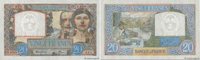 Country : FRANCE 
Face Value : 20 Francs TRAVAIL ET SCIENCE 
Date : 17 juillet 1941 
Period/Province/Bank : Banque de France, XXe siècle 
Catalogu...