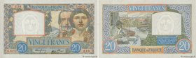 Country : FRANCE 
Face Value : 20 Francs TRAVAIL ET SCIENCE 
Date : 18 septembre 1941 
Period/Province/Bank : Banque de France, XXe siècle 
Catalo...