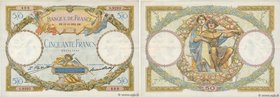 Country : FRANCE 
Face Value : 50 Francs LUC OLIVIER MERSON type modifié 
Date : 12 novembre 1931 
Period/Province/Bank : Banque de France, XXe siè...