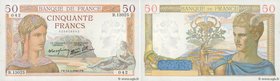 Country : FRANCE 
Face Value : 50 Francs CÉRÈS modifié 
Date : 14 mars 1940 
Period/Province/Bank : Banque de France, XXe siècle 
Catalogue refere...
