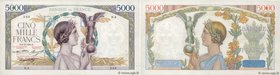 Country : FRANCE 
Face Value : 5000 Francs VICTOIRE 
Date : 08 novembre 1934 
Period/Province/Bank : Banque de France, XXe siècle 
Catalogue refer...