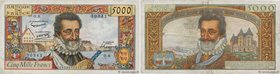 Country : FRANCE 
Face Value : 5000 Francs HENRI IV 
Date : 07 février 1957 
Period/Province/Bank : Banque de France, XXe siècle 
Catalogue refere...