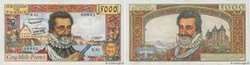 Country : FRANCE 
Face Value : 5000 Francs HENRI IV 
Date : 10 juillet 1958 
Period/Province/Bank : Banque de France, XXe siècle 
Catalogue refere...