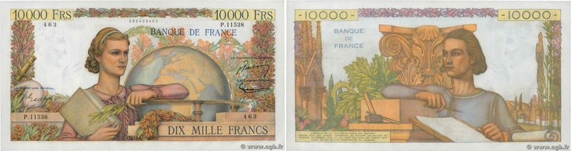 Country : FRANCE 
Face Value : 10000 Francs GÉNIE FRANÇAIS 
Date : 05 avril 19...