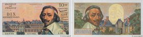Country : FRANCE 
Face Value : 10 Nouveaux Francs RICHELIEU 
Date : 05 mars 1959 
Period/Province/Bank : Banque de France, XXe siècle 
Catalogue r...
