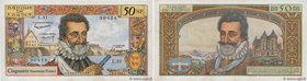 Country : FRANCE 
Face Value : 50 Nouveaux Francs HENRI IV 
Date : 03 septembre 1959 
Period/Province/Bank : Banque de France, XXe siècle 
Catalog...