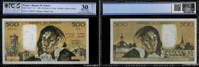 Country : FRANCE 
Face Value : 500 Francs PASCAL Petit numéro 
Date : 04 janvier 1968 
Period/Province/Bank : Banque de France, XXe siècle 
Catalo...