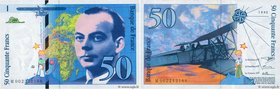 Country : FRANCE 
Face Value : 50 Francs SAINT-EXUPÉRY Sans mouton 
Date : 1992 
Period/Province/Bank : Banque de France, XXe siècle 
Catalogue re...