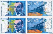Country : FRANCE 
Face Value : 50 Francs SAINT-EXUPÉRY modifié Lot 
Date : 1994 
Period/Province/Bank : Banque de France, XXe siècle 
Catalogue re...