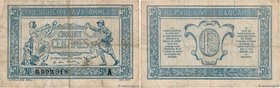 Country : FRANCE 
Face Value : 50 Centimes TRÉSORERIE AUX ARMÉES 1917 Petit numéro 
Date : 1917 
Period/Province/Bank : Trésor 
Catalogue referenc...