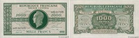 Country : FRANCE 
Face Value : 1000 Francs MARIANNE chiffres maigres 
Date : 1945 
Period/Province/Bank : Trésor 
Catalogue reference : VF.13.01 ...