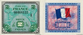 Country : FRANCE 
Face Value : 2 Francs DRAPEAU 
Date : 1944 
Period/Province/Bank : Trésor 
Catalogue reference : VF.16.03 
Additional reference...