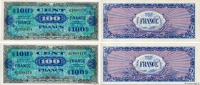 Country : FRANCE 
Face Value : 100 Francs FRANCE Consécutifs 
Date : 1945 
Period/Province/Bank : Trésor 
Catalogue reference : VF.25.09 
Additio...