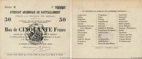 Country : FRANCE regionalism and miscellaneous 
Face Value : 50 Francs 
Date : mai 1917 
Period/Province/Bank : Nécessités Communes et Villes 1914-...