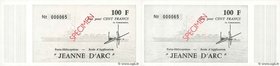 Country : FRANCE regionalism and miscellaneous 
Face Value : 100 Franc Spécimen 
Date : (1979-1980) 
Period/Province/Bank : Navires Militaires 
Ca...