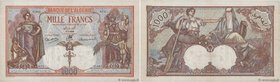 Country : ALGERIA 
Face Value : 1000 Francs 
Date : 28 mars 1938 
Period/Province/Bank : Banque de l'Algérie 
Catalogue reference : P.83a 
Additi...