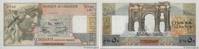 Country : ALGERIA 
Face Value : 50 Nouveaux Francs Spécimen 
Date : 31 juillet 1959 
Period/Province/Bank : Banque de l'Algérie 
Catalogue referen...
