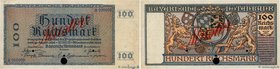 Country : GERMANY 
Face Value : 100 Reichsmark Spécimen 
Date : 30 août 1924 
Period/Province/Bank : États Allemands 
Department : Bayern - Bavièr...