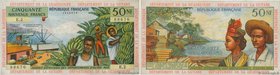 Country : FRENCH WEST INDIES 
Face Value : 50 Nouveaux Francs 
Date : (1962) 
Period/Province/Bank : Institut d'Émission des Départements d'Outre-M...