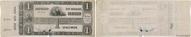Country : BRAZIL 
Face Value : 1 Mil Reis Spécimen 
Date : 01 juin 1833 
Period/Province/Bank : Thesouro Nacional 
Catalogue reference : P.A219s ...
