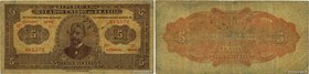 Country : BRAZIL 
Face Value : 5 Mil Reis 
Date : (1922) 
Period/Province/Bank : Thesouro Nacional 
Catalogue reference : P.27 
Alphabet - signat...