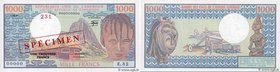 Country : CAMEROON 
Face Value : 1000 Francs Spécimen 
Date : 01 juin 1981 
Period/Province/Bank : B.E.A.C. 
Department : République Unie du Camer...