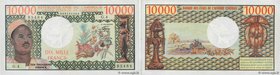 Country : CAMEROON 
Face Value : 10000 Francs 
Date : (1974) 
Period/Province/Bank : B.E.A.C. 
Department : République Unie du Cameroun 
Catalogu...