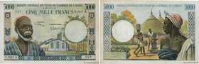 Country : WEST AFRICAN STATES 
Face Value : 5000 Francs 
Date : (1975) 
Period/Province/Bank : B.C.E.A.O. 
Department : Côte d'Ivoire 
Catalogue ...
