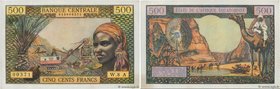 Country : EQUATORIAL AFRICAN STATES (FRENCH) 
Face Value : 500 Francs 
Date : (1963) 
Period/Province/Bank : B.C.E.A.E. 
Department : Tchad 
Cata...